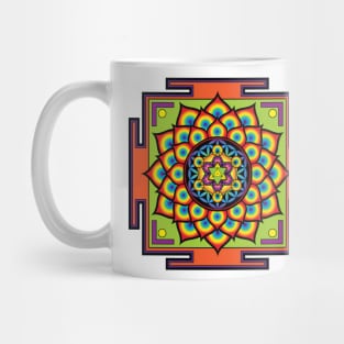 Flower of Life Mandala Mug